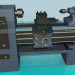 3d model Iron lathe - preview