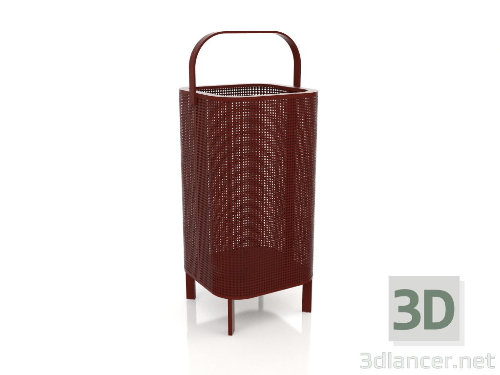 3d модель Коробка для свічок 3 (Wine red) – превью