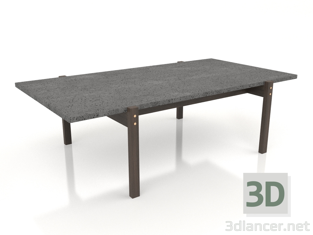 3D modeli Sehpa Eugene (Koyu Beton, Koyu Meşe) - önizleme