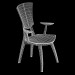 3d Grand Lily Armchair model buy - render