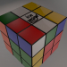 3D 3x3 Rubik Küpü modeli satın - render