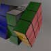 3D 3x3 Rubik Küpü modeli satın - render