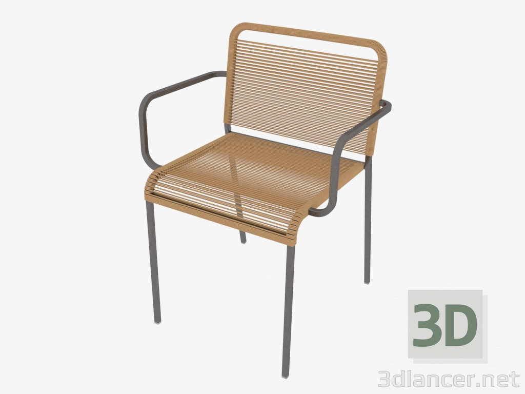 3d model Silla de exterior ARIA (S43) - vista previa