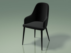 Silla de comedor Elizabeth (111275, negra)