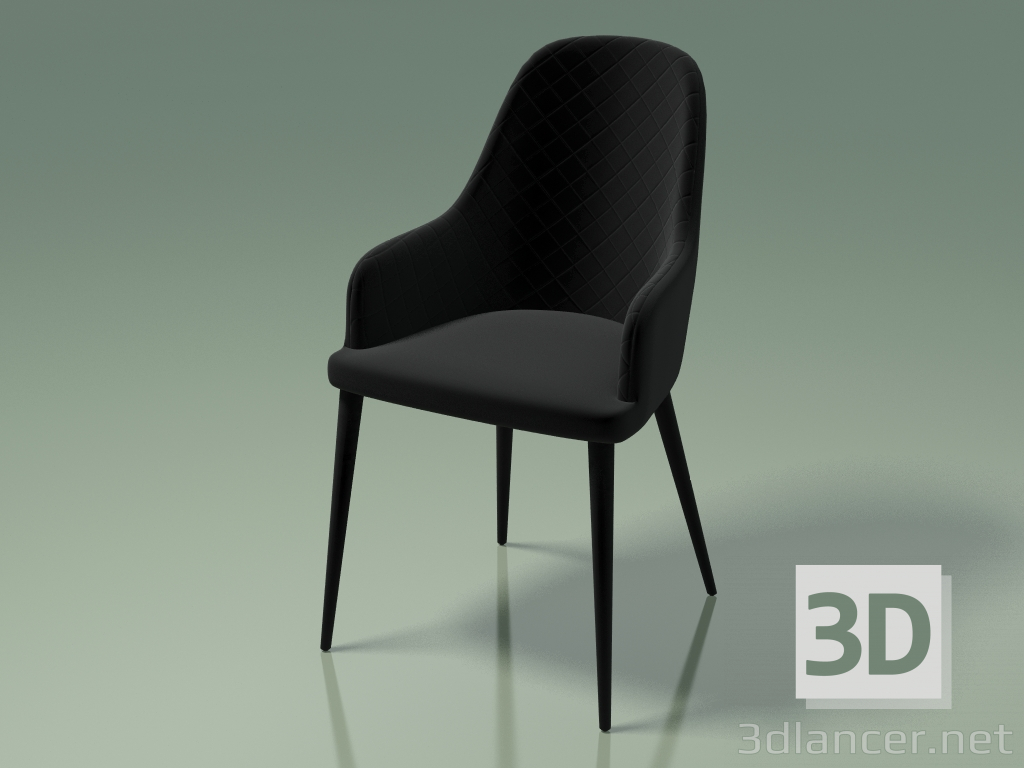 3d model Dining chair Elizabeth (111275, black) - preview