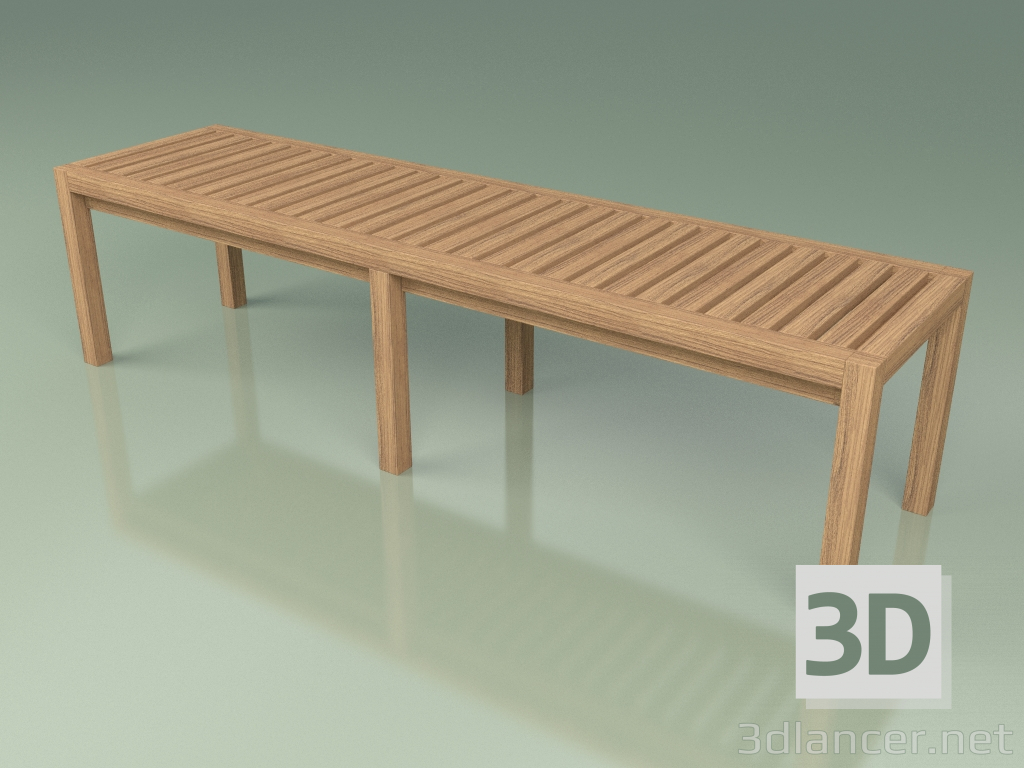 3d model Bench 004 - preview