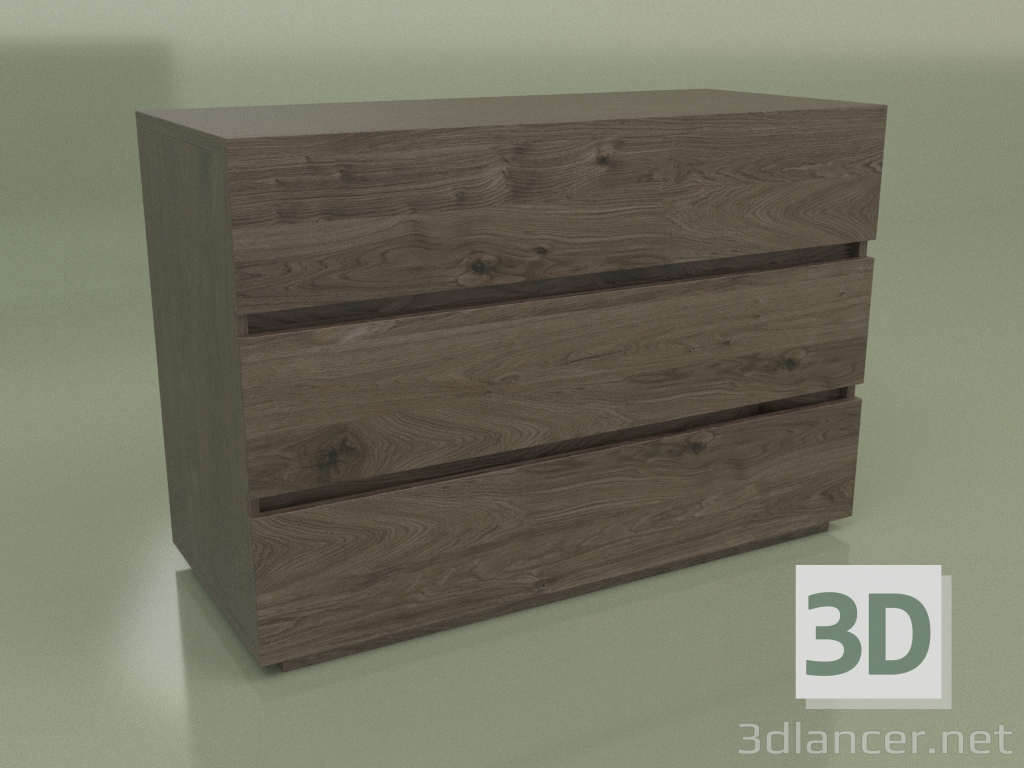 3d model Chest of drawers Mn 300 (Mocha) - preview