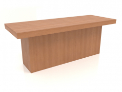 Bench VK 10 (1200x450x450, wood red)