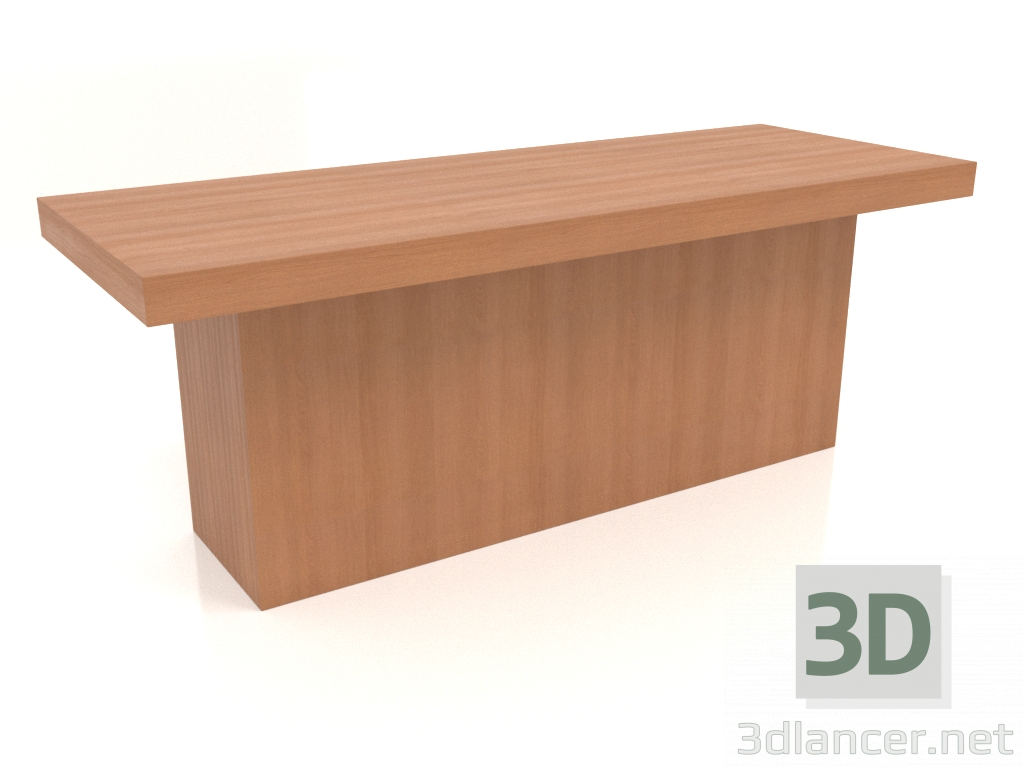 modello 3D Panca VK 10 (1200x450x450, rosso legno) - anteprima