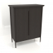 3d model Wardrobe MS 04 (1114x565x1400, wood brown dark) - preview