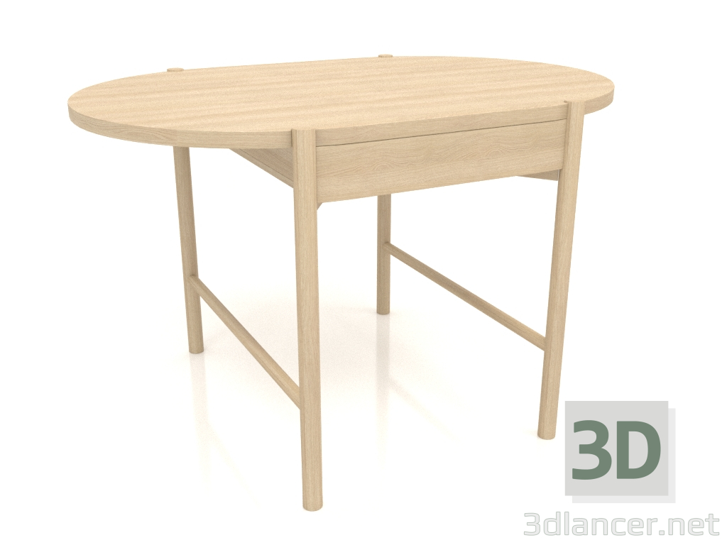 3d model Mesa de comedor DT 09 (1200x820x754, madera blanca) - vista previa