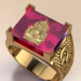 anillo de buda 3D modelo Compro - render