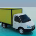 modello 3D Gazel - anteprima