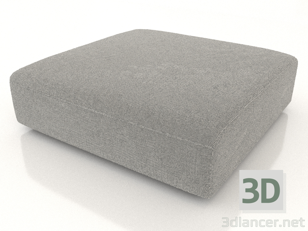 3D modeli Puf (L) 120x120 - önizleme