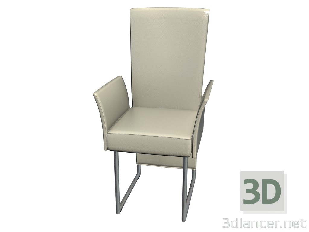 3d model Silla con brazos 7400 - vista previa