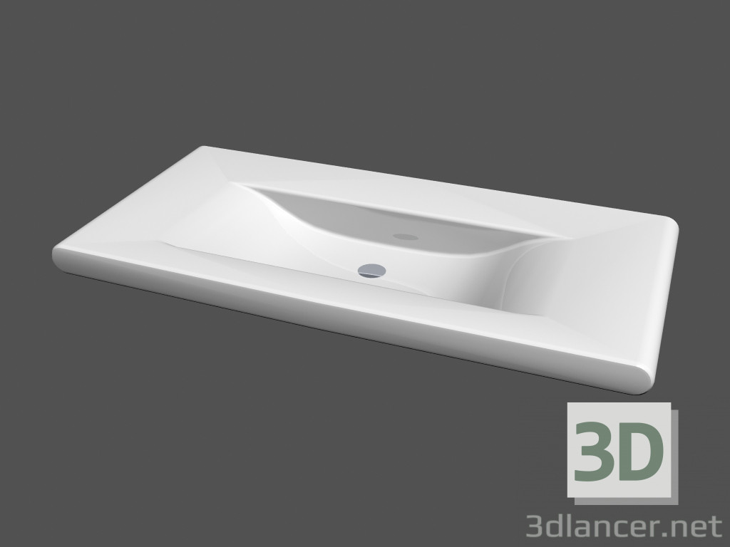 modello 3D Lavabo r3 l vivente - anteprima