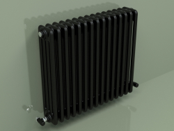 Radiator TESI 4 (H 600 15EL, Black - RAL 9005)