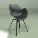 3d model Armchair Rezeda (black) - preview