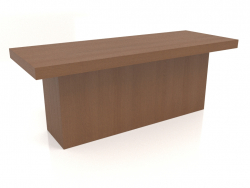 Banc VK 10 (1200x450x450, bois brun clair)