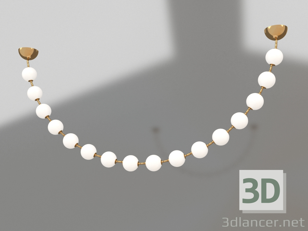 3d model Pendant Moni gold (07627-15L,33) - preview