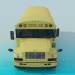 modello 3D Scuolabus - anteprima