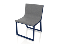 Chaise de salle à manger (bleu nuit)