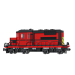 modello 3D di Treno Locomotiva Lego rossa comprare - rendering