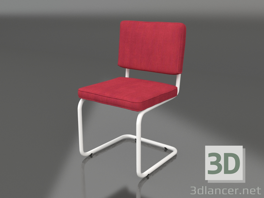 3d model Silla Ridge Rib (rojo) - vista previa