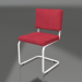 3d model Ridge Rib Chair (Red) - preview