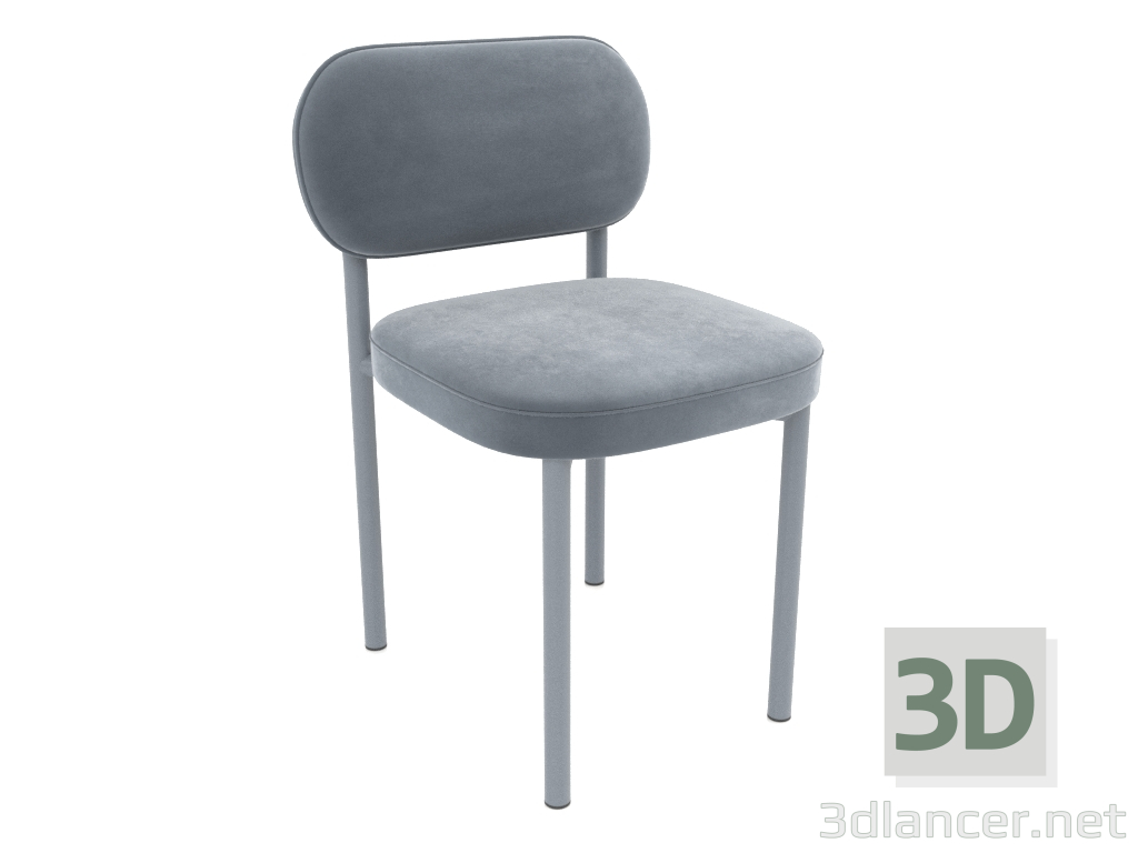 modèle 3D Chaise Toptynych (gris) - preview