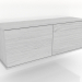 3D Modell Hängeregal SHELF 1000 mm (weiß RAL 9010) - Vorschau