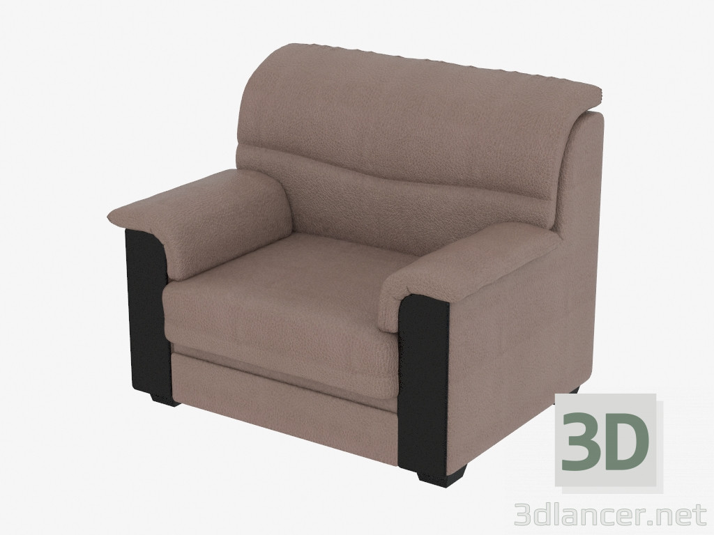 modello 3D Poltrona - anteprima