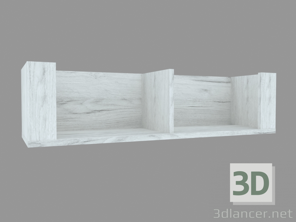 3d model Estantería pequeña (TIPO 62) - vista previa