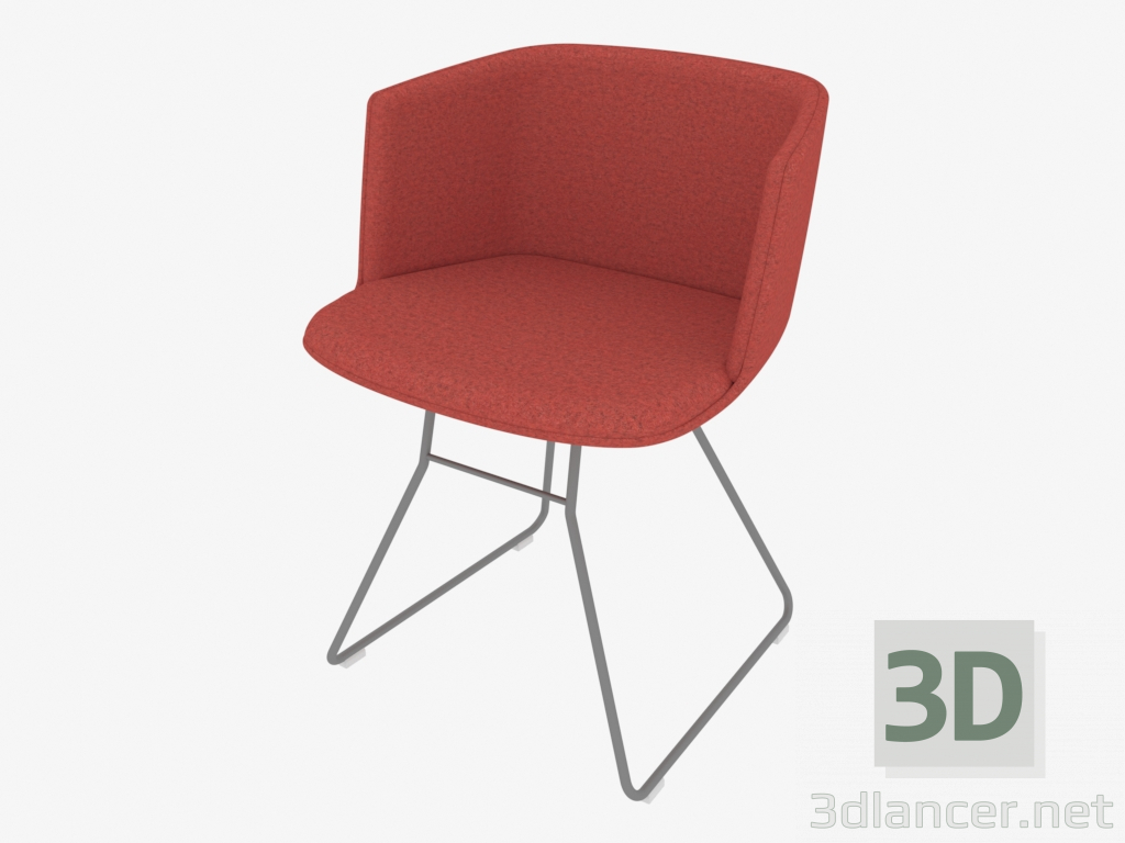 3d model Silla CUT (S140) - vista previa