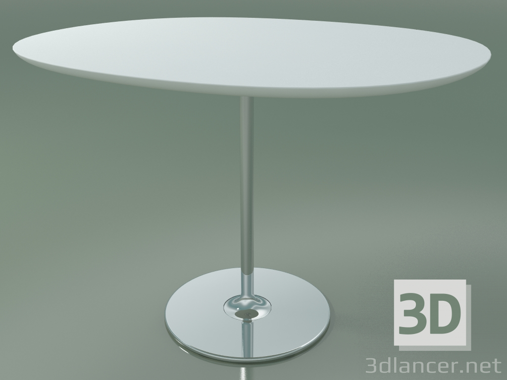 modèle 3D Table ovale 0654 (H 74 - 90x108 cm, M02, CRO) - preview