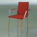 3d model Chair 1708BR (H 85-86 cm, with armrests, with fabric upholstery, L22 natural oak) - preview