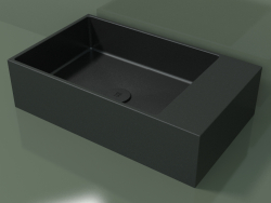 Lavabo da appoggio (01UN31102, Deep Nocturne C38, L 60, P 36, H 16 cm)