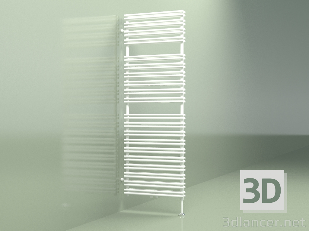 3d model Heated towel rail - Mauritius (MAU 18 06, RAL - 9016) - preview