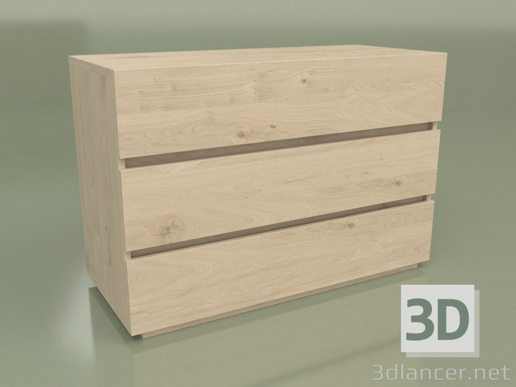 3d model Cajonera Mn 300 (Champagne) - vista previa