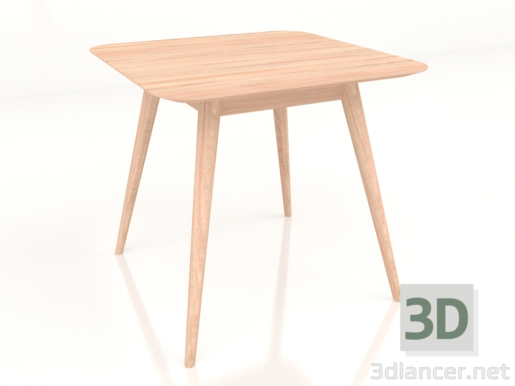 3d model Mesa Comedor Stafa 80X80 - vista previa