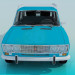 modello 3D VAZ 2103 - anteprima