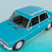 modello 3D VAZ 2103 - anteprima