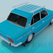 modello 3D VAZ 2103 - anteprima