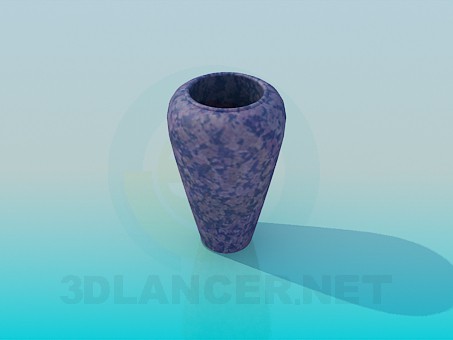 3D Modell Vase - Vorschau