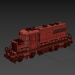 modello 3D di Treno Lego Locomotiva 80052 comprare - rendering