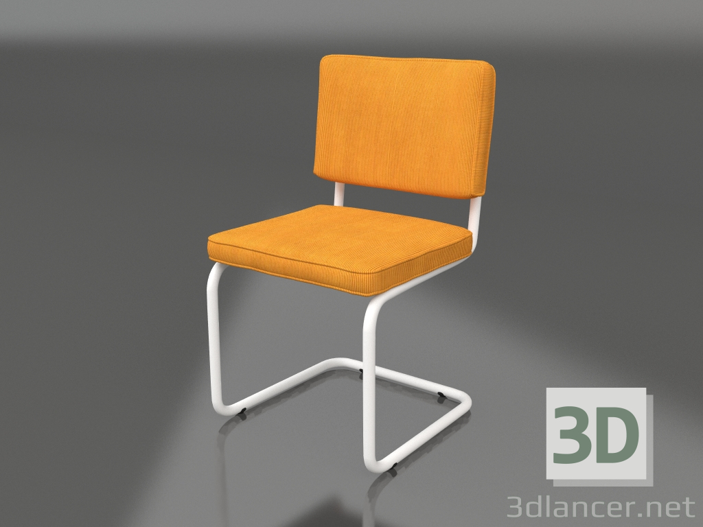 modèle 3D Chaise Ridge Rib (Jaune) - preview