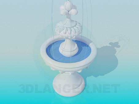 3d model Fuente - vista previa