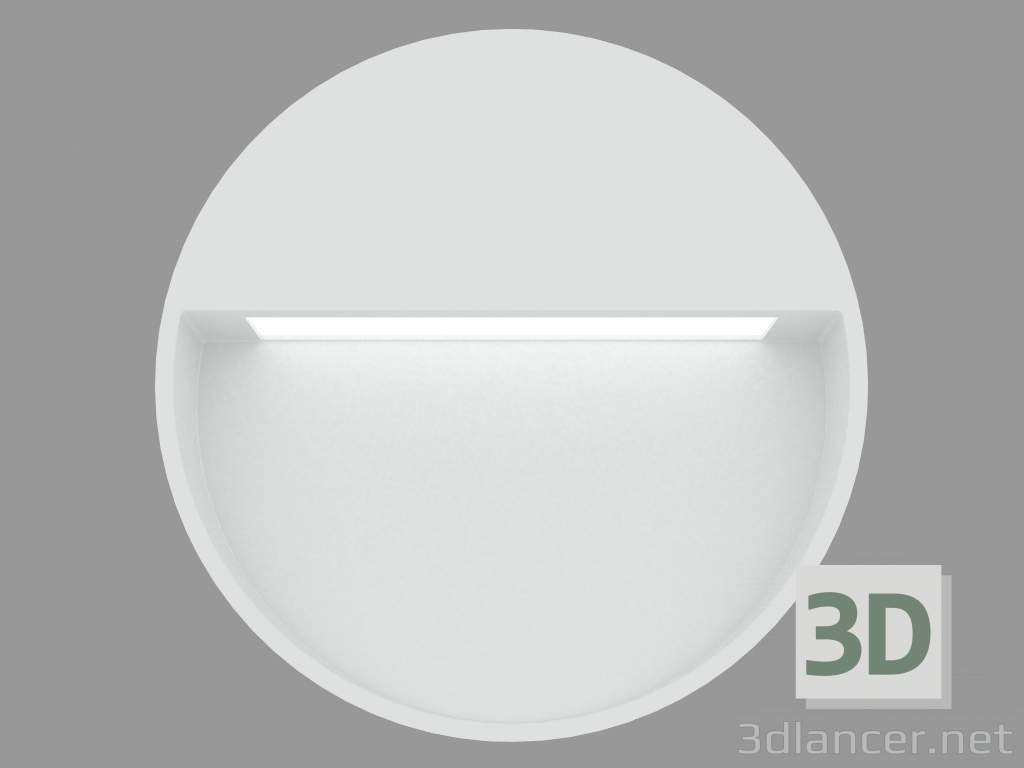 3d model Luminaria empotrable de pared MINISKILL ROUND (S6270N) - vista previa