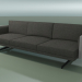 3D Modell 3-Sitzer-Sofa 5247 (H-Beine, zweifarbige Polsterung) - Vorschau