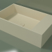 3d model Lavabo sobre encimera (01UN31102, Bone C39, L 60, P 36, H 16 cm) - vista previa